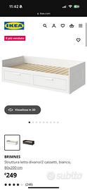 Divano/letto Ikea Brimnes