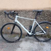 bici da corsa decathlon triban taglia L 