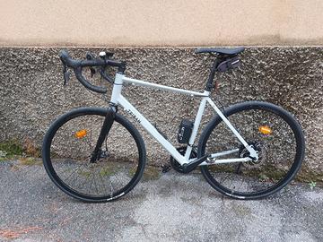 bici da corsa decathlon triban taglia L 
