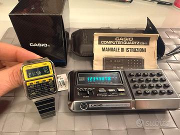 Orologio Casio CA-500 più calclatrice CQ-1