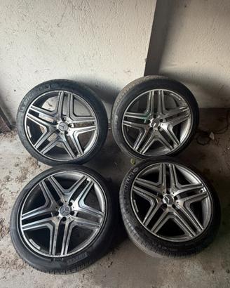 Cerchi e gomme 21” mercedes