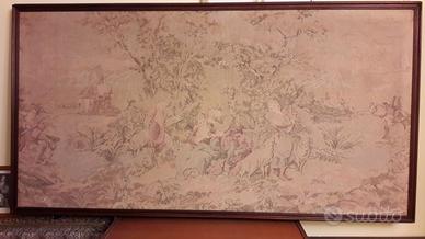 Arazzo anni 50/60 con cornice
