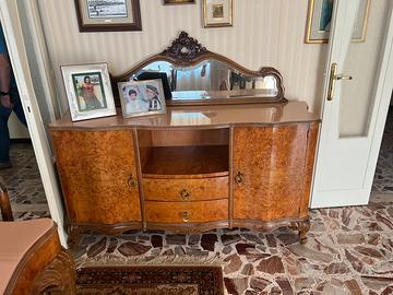 Sparecchiatavola credenza radica