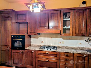 Parete cucina in legno 3.90 metri