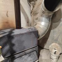 stufa a legna industriale