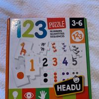 Headu 123 Puzzle New Numeri E Quantità In Sequenza