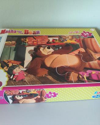 Puzzle per bambini Masha e Orso 