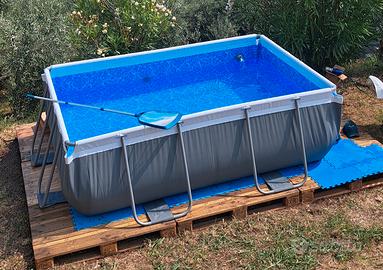Piscina  196x282 acquistata a Luglio 