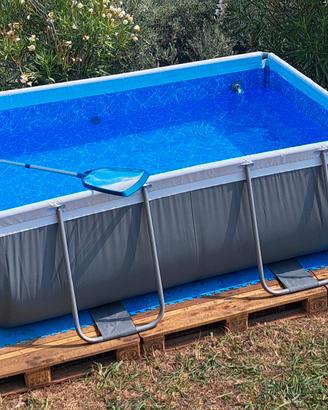 Piscina  196x282 acquistata a Luglio 
