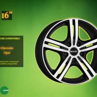 Cerchi in Lega Mak 16" Opel e Chevrolet