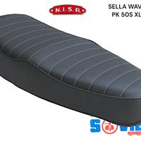 Sella NISA Wave Small nera per Vespa PK 50 S 50 X