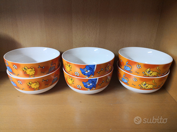 6 + 2 tazze da cereali marca Co-Import