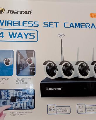 set 4 videocamere wifi