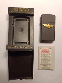 Zippo Originale 1991 Aeron. Milit. Coevo con Scat