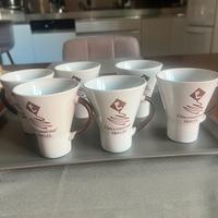 Tazze ciccolatavEraclea set da  6