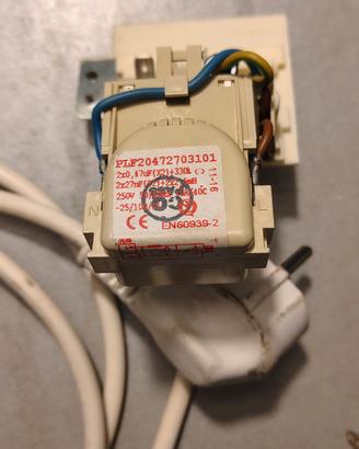 Condensatori antidisturbo più cavo lavatrice Hotpo