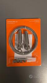 Set Cavo in Acciaio per Tende (5 Metri)