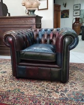 poltrona chesterfield chester harlequin patchwork 