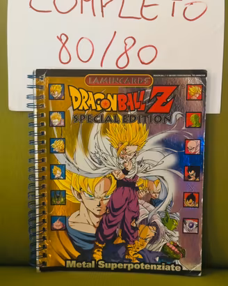 Album Dragonball Z Serie Oro Superpotenziate 80/80