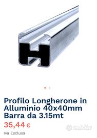 profili in alluminio per pannelli fotovoltaici 
