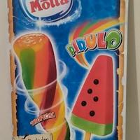 Cartello gelati vintage.