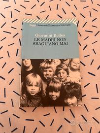 Libro saggio “le madri non sbagliano mai”