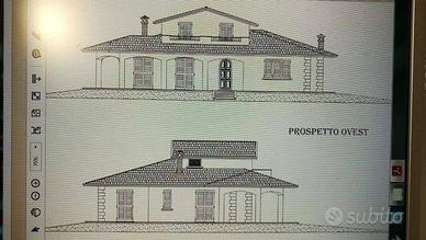 Casa indipendente di 245 m² con 4 locali e box aut