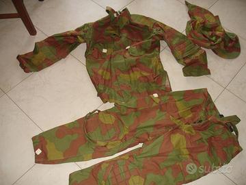 Tuta mimetica paracadutisti anni 80
