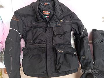 giubbotto pantalone moto 