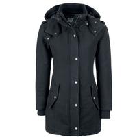 Parka/Giacca invernale nera da donna caldissima
