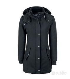 Parka/Giacca invernale nera da donna caldissima