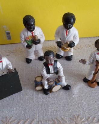 STATUINE ORCHESTRA DI SUONATORI