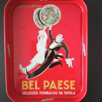 Vassoio Bel Paese Galbani vintage.