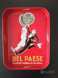 Vassoio Bel Paese Galbani vintage.