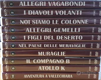 Collezione dvd Stanlio e Ollio
