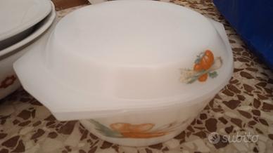 Pirofila/zuppiera e fondina da forno 