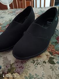 Scarpe Ara Gore-Tex nere tessuto elasticizzato 37