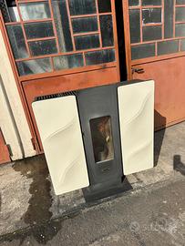 Stufa pellet 9 kW marca ELLEDI slim