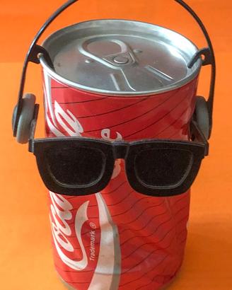 COCA-COLA LATTINA CHE BALLA VINTAGE 1989 