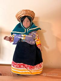 Bambola costime in costume traduzionale Peru’