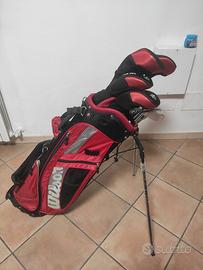 borsa e mazze da golf