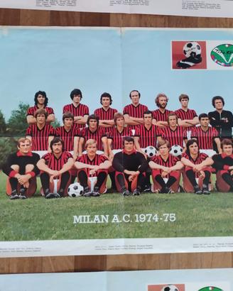 lotto poster Milan anni 70