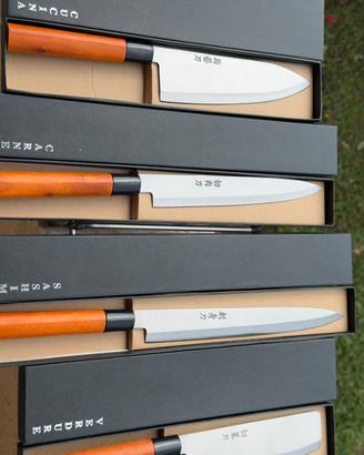 Set di 4 coltelli professionali Seki