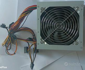 ALIMENTATORE 500 W - 20/24 PIN - 6 SATA, 1 FLOPPY