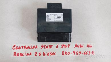 8k0959663d centralina stabilizzatore tensione audi