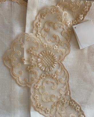 Coppia lino colore panna