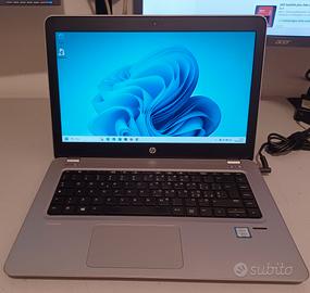 Notebook HP i5 ram16gb W.11 pro batteria ok