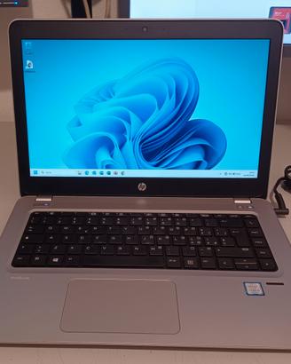 Notebook HP i5 ram16gb W.11 pro batteria ok