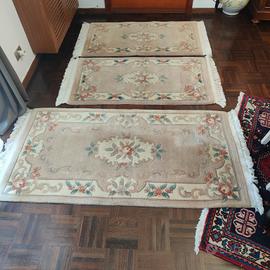 Trittico tappeti cinesi