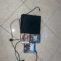 Playstation 4 Slim 500gb,Assasin creed unity & Gta